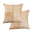 thumbnail image 1 of TORINO QUATTRO COWHIDE PILLOW 18"X18" 2-PACK, 1 of 2