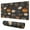 Patterned Pumpkins Halloween, variant on Long Mouse Pads for Desk,Pink Halloween Ghosts Desk Mats on Top Of Desks, Desk Mouse Pad Extra Large with 3mm Non-Slip Base and Stitched Edge for Gaming,Office,Work,Home 31.5x11.8in