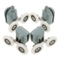 thumbnail image 7 of HOMEMAXS 4pcs Door Roller Four Bearing Trolley Assembly Window Door Roller Replacement, 7 of 7