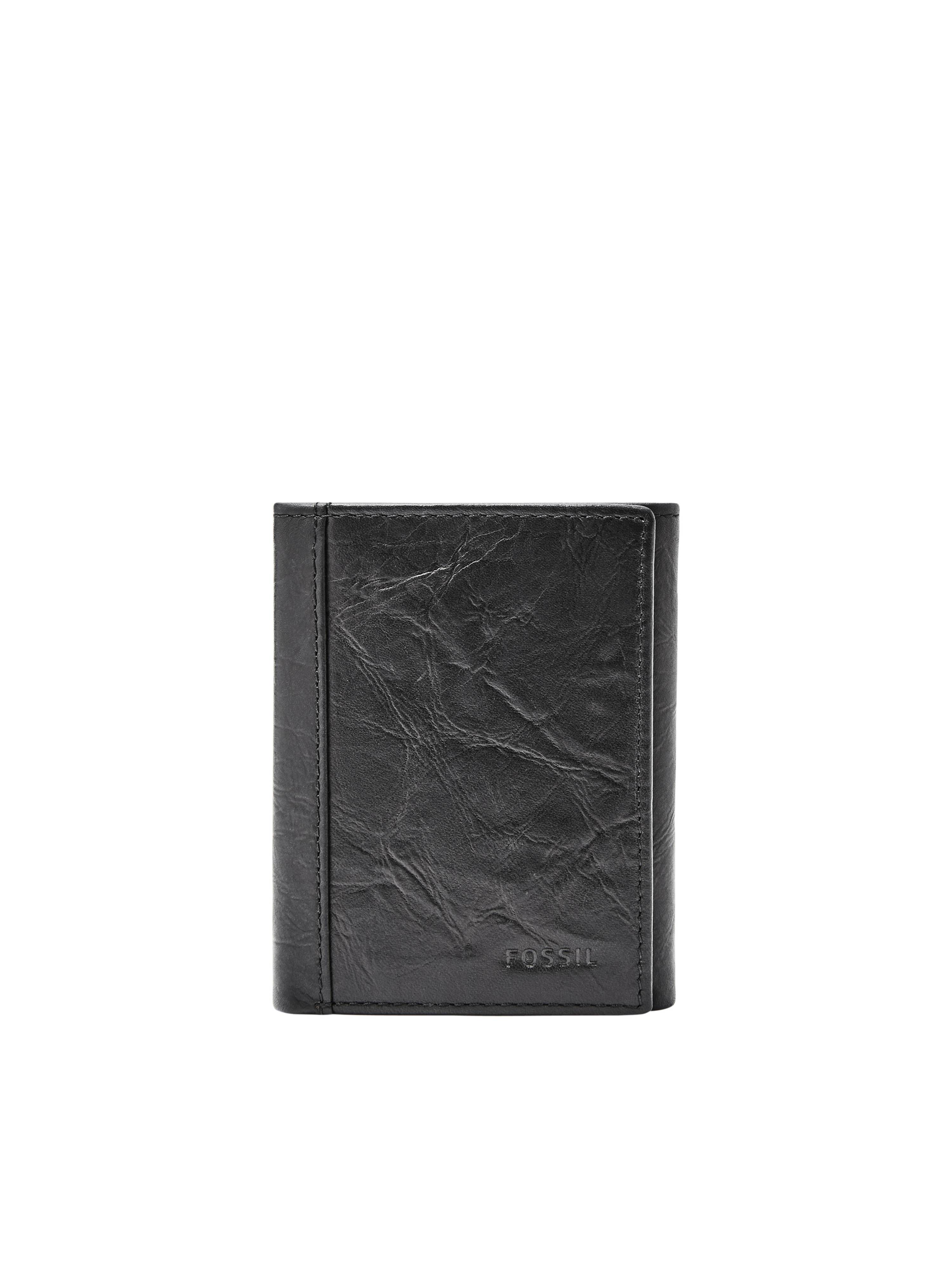 Genuine Leather Trifold Wallet 