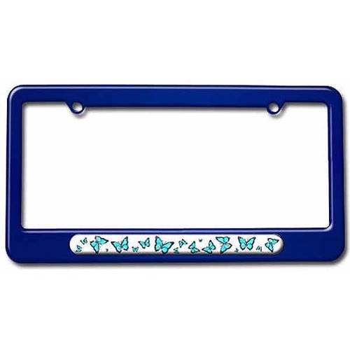 Butterflies License Plate Tag Frame, Multiple Colors