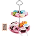 thumbnail image 2 of Esquirla Simulation Pretend Play Playset Teapot Afternoon Tea Set for Birthday Party Boys B, 2 of 8