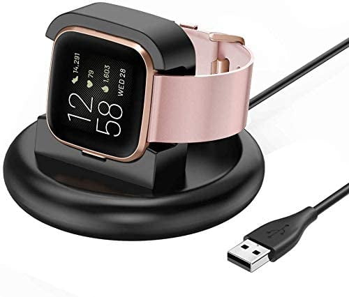 EZCO Charger Dock Compatible with Fitbit Versa 2 (Not for Versa), USB