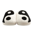thumbnail image 4 of PacificPlex Womens Fuzzy Preppy Smile Slippers Retro Cozy Comfy Plush Warm Slip-on Happy Face Slippers Casual Indoor Soft Fluffy, 4 of 6