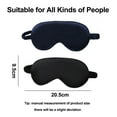 thumbnail image 2 of Double-sided imitation silk eye mask, elastic lunch break, sleep shading eye maskstyle:style2;, 2 of 4