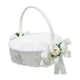 thumbnail image 2 of Cesta de flores de boda BLESIY Cesta de boda de encaje para aniversario Fiesta banquete 235x215cm Blanco, 2 of 8