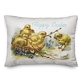 thumbnail image 2 of Creative Products Vintage Easter Chicks 14x20 Spun Poly Pillow, 2 of 3