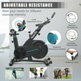 thumbnail image 4 of Costway Vélo d'Exercice Magnétique Vélo de Cyclisme Intérieur Stationnaire avec Siège et Poignée Réglables pour Maison Bureau Gym, 4 of 10
