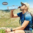 thumbnail image 6 of Yayeee 20oz Insulated Water Bottle Double Wall Stainless Steel with Flip Straw Lid, Cartoon Cloud Pattern, 6 of 7