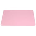 thumbnail image 2 of Placemat, Food Grade Silicone Heat Insulation Table Mat Waterpoof Portable  For Countertop Protection For Primary School Students Dark Pink, 2 of 8