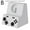 white, variant on Silicone Charging Dock Station Holder for iPhone 10 Series, Desktop Cable Organizer Stand