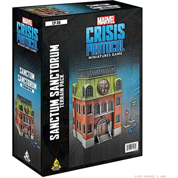 Marvel Crisis Protocol: Sanctum Sanctorum Terrain Expansion - Marvel Miniatures Strategy Game for Teens and Adults - Average Playtime 45 Minutes - Made by Atomic Mass Games