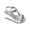Multicolour, variant on Women Platform Wedge Sandals Bohemia Elastic Strap Open Toe Beach