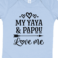 thumbnail image 4 of Inktastic My Yaya and Papou Love Me Girls Baby Bodysuit, 4 of 5