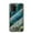 25# Green Marble, variant on Dteck Slim Fit Case For Samsung Galaxy Note 20 Ultra 5G with Tempered Glass Screen Protector, Lightweight Ultra Thin TPU Frame Case Glossy Colorful Glass Back Protective Cover, 05# All Black