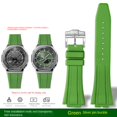 thumbnail image 3 of Correa de reloj GA-2100 para Casio GBM-2100/GM-2100/GA-B2100, correa de reloj de goma saliente de liberación rápida, pulsera de 16 mm, 3 of 5