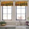 thumbnail image 4 of LALILO Kitchen Curtain Valance Morning Walk Lake England Uk Rod Pocket Window Curtain 52"x 18" Set of 2, 4 of 7