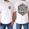 thumbnail image 2 of Girl Dad Camo Double-Sided T-Shirt – Dad Life Graphic Tee, Father’s Day Gift for Him, 2 of 6