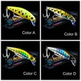 thumbnail image 4 of 3G 4.5cm Crankbaits Striped bass Tackle Minnow Lures Fish Hooks Slowly Sinking Minnow Baits Winter Fishing COLOR I, 4 of 8