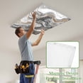 thumbnail image 4 of Black Marble Magnetic Fluorescent Light Covers for Ceiling Lights 2x4Ft, Retro Chic Abstract Mottled Texture Art Office Classroom Kitchen Drop Ceiling Light Covers Lighting Filters Shade Panel 2Packs, 4 of 9