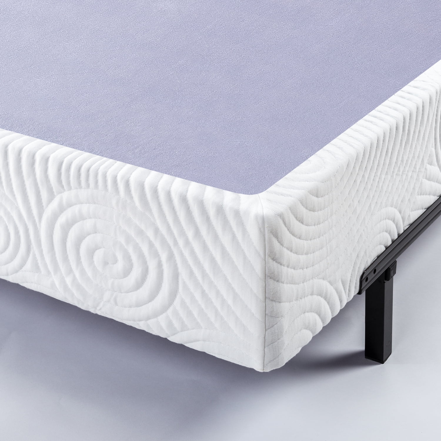 Zinus 9" Metal Box Spring with Wood Slats, Mattress Foundation, California King