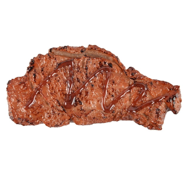 Accessoire de Modèle de Steak Réaliste pour Décoration d'Hôtel et Usage Domestique, Jouet Éducatif pour Tous les Âges, Jouets pour Enfants, Jouets de Jeu d'Imitation, Accessoires de Film/film Réutilisables.