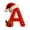 A, variant on Xuniizn 26 Letter Ornaments for Christmas Tree Decorations, Acrylic Letter Personalized Christmas Ornaments, Xmas Alphabet for DIY Crafts, Christmas Decorations for Home & Tree (2025 New A)