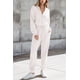 thumbnail image 5 of Conjunto de Chándal PRETTYGARDEN para Mujer 2 Piezas Suéter XL Blanco, 5 of 7