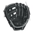 thumbnail image 2 of Wilson A360 Youth Baseball Glove 12 Inches RHT Black Silver, 2 of 4