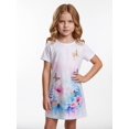 thumbnail image 2 of Kids Classic Short Sleeve Dress Relaxed-Fit Classic Round Neck Summer Dress for Girls Junior Girls Age 7-13 Basic Design, 2 of 6