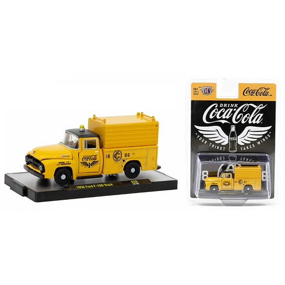 M2 Machines Coca-Cola Release A38 1956 Ford F-100 Truck