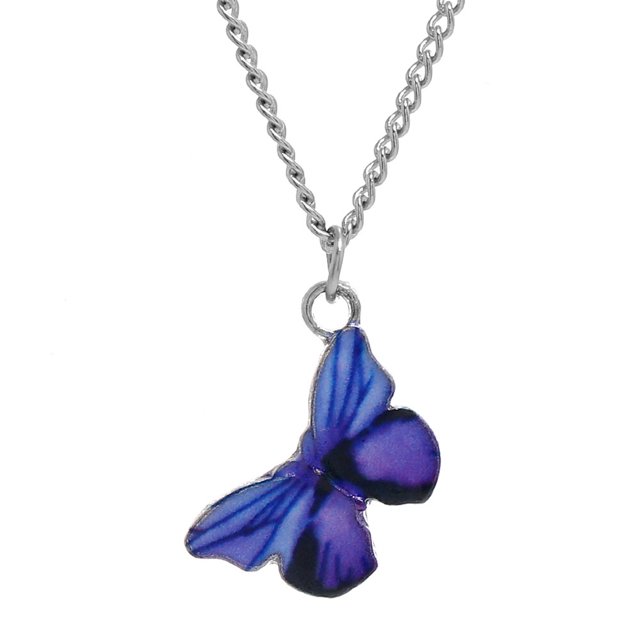Collier Chaîne Papillon Mignon Bling Bijou Collier Pendentif Collier pour Femmes