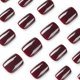 thumbnail image 3 of Uñas Postizas Dulyork Cuadradas Cortas Color Rojo Viento 24 Piezas, 3 of 6