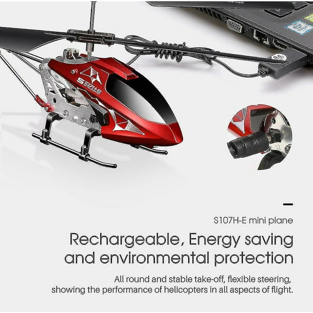 Wltoys XK S929-A RC Hélicoptère - 2.4G 3.5CH avec Lumière LED RC