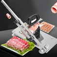thumbnail image 4 of Multifunctional Household Manual Frozing Meat Beef Mutton Sheet Roll Cutter Slicing Machine Multifunctional Meat Cutter, 4 of 5