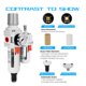 thumbnail image 5 of Filtro de aire, regulador y lubricador Combo NANPU 3/8 NPT Auto-Drain, 5 of 7