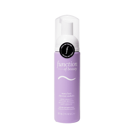 Function of Beauty Zero Gravity Styling Mousse for Wavy Hair  7 fl oz