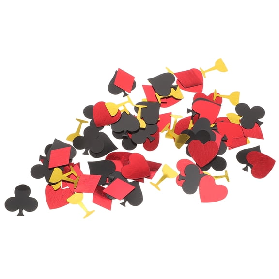 Raindrops 1Pack Confetti Assorted Color Plastic Sequin for Vegas Theme Parties