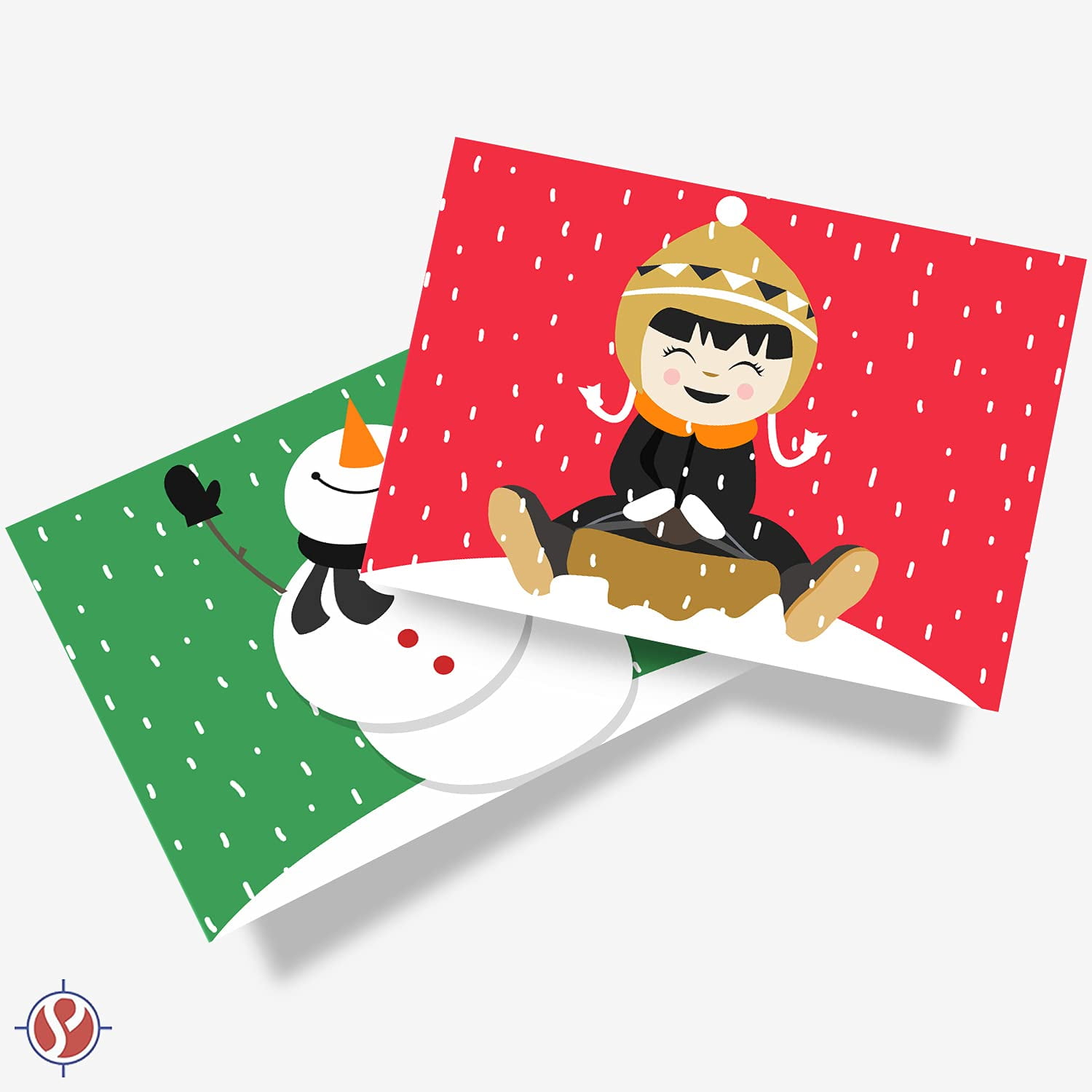 Holiday Christmas Colored Card Stock Paper, Red, Green & White 8.5 x 11" Cardstock for Greetings, Gift Tags, Art & Crafts, Invitations & Announcements | 25 Red, 25 Green, 50 White (100 Sheets Total)