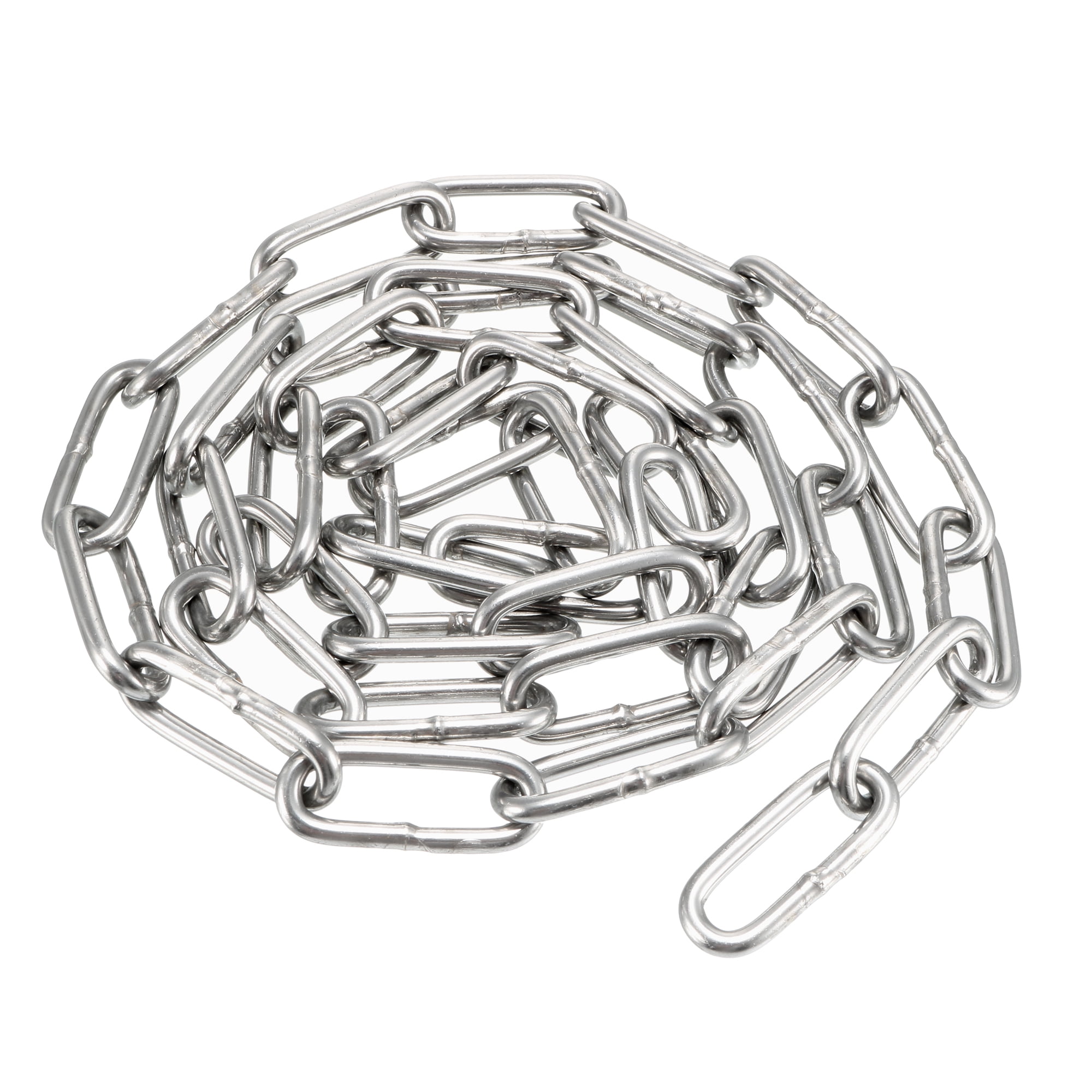 Stainless Steel 304 Hardened Proof Coil Chain 1m Long 3mm Thickness