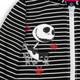 thumbnail image 4 of Disney Nightmare Before Christmas Jack Skellington Sally Little Girls French Terry Zip Up Hoodie Toddler to Big Kid, 4 of 5