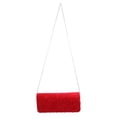 thumbnail image 1 of Monedero de Las Mujeres de partido del hombro de bolsa de embrague BLESIY color rojo Cadena del bolso, 1 of 8