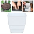 thumbnail image 2 of Root Control Plastic Basin - 4 inch Square Nursery Pots, Sturdy Seedlings Trays, Seeds Starter Germination Tray, Microgreening Planter Nursery Propagation, 2 of 6
