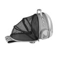 thumbnail image 1 of Esquirla Porte-Chat Respirant Extensible Transparent Pliable Capsule Spatiale Sac à Dos Sac à Dos Gris, 1 of 6