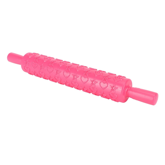 Rodillo para pasteles, herramienta de decoración, palo de amasar de plástico de grado alimenticio seguro, para pastelería de cocina casera LYUMO Rodillo para pasteles