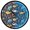Colorful Whales and Seaweed, variant on Dailycode Night Light Wall Clock Glow in The Dark 12 inch Battery Operated Silent Luminous Clocks, Cartoon Chicken with Eggs