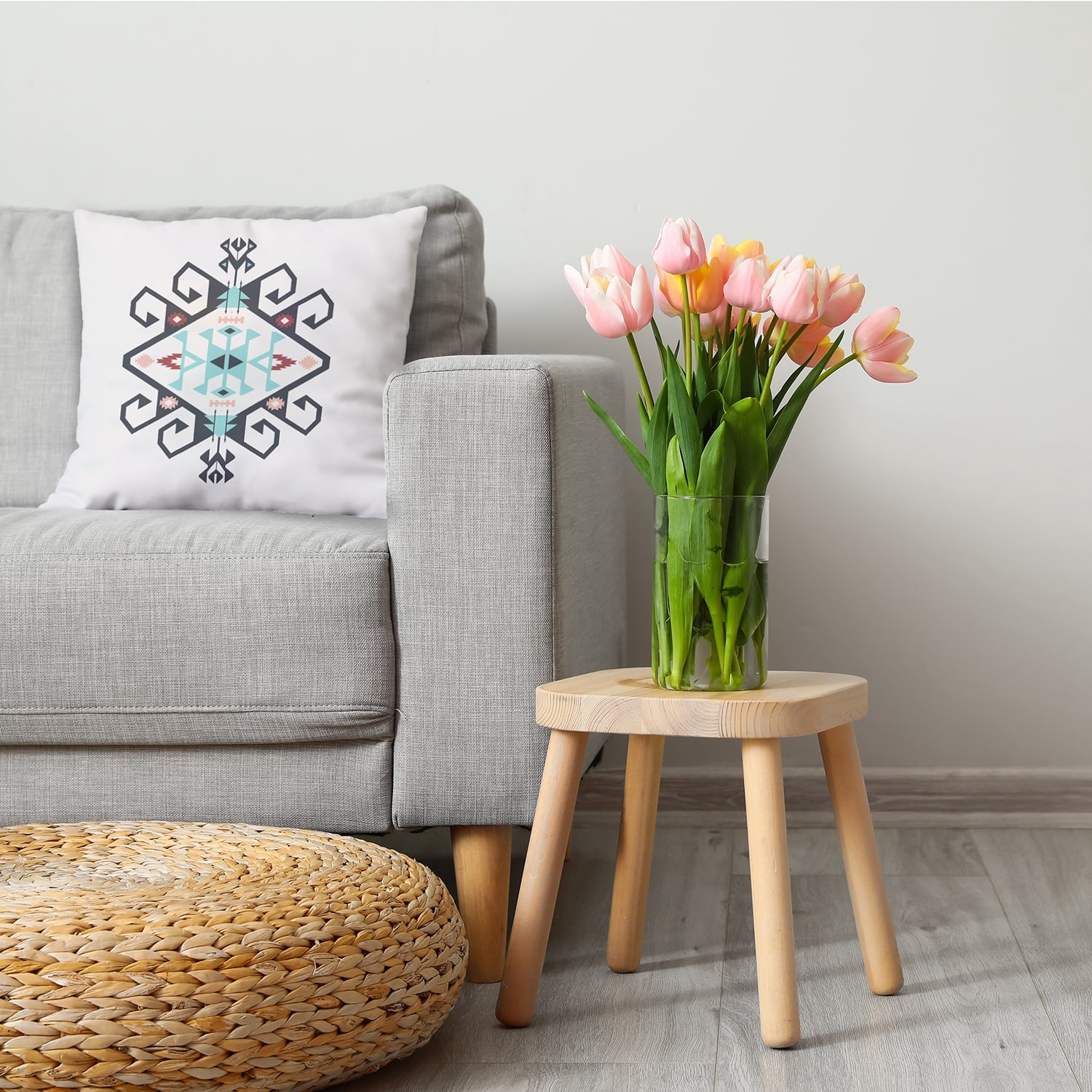 26" x 26" Simply Daisy Southwest Medallion Decorative Throw Pillow