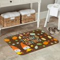 thumbnail image 6 of Non Slip Door Mat, Happy Thanksgiving With Gnome Fast Drying Bath Tub Mats, Absorbent Bathroom Rugs Entrance Welcome Mat, Bath MatS for Tub, Floor, Home, Kitchen, Hotel,16x24in, 6 of 7