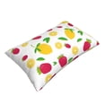 thumbnail image 3 of Binfone Strawberry and Lemon Standard Size Pillowcase, Long Staple Pure Cotton Envelope Closure Pillow Cover,20"x30", 3 of 9