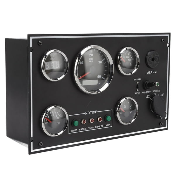 Gauge Cluster,Tachometer Water Temp Meter Gauge Cluster Panel